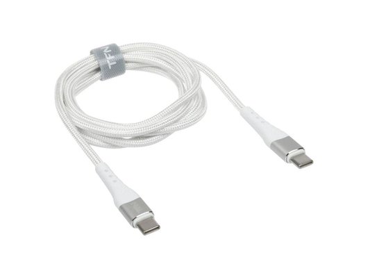 Кабель TFN TypeC-TypeC 1.2m white TFN-CPDUSBCC12MWH